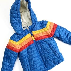 Size 2T cat and jack puffer jacket